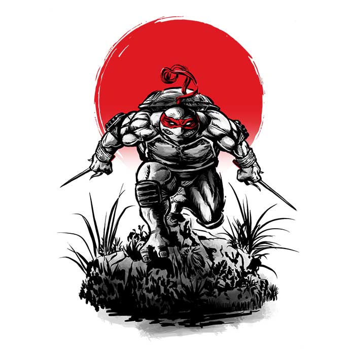 Raph Under the Sun Tank Top - Adult & Kids T-Shirts, Sweatshirts & Hoodies apparel design preview 2