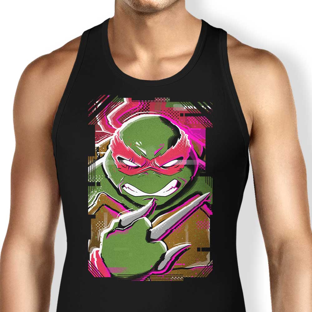 Raphael Glitch Tank Top - Adult & Kids T-Shirts, Sweatshirts & Hoodies apparel design preview 1
