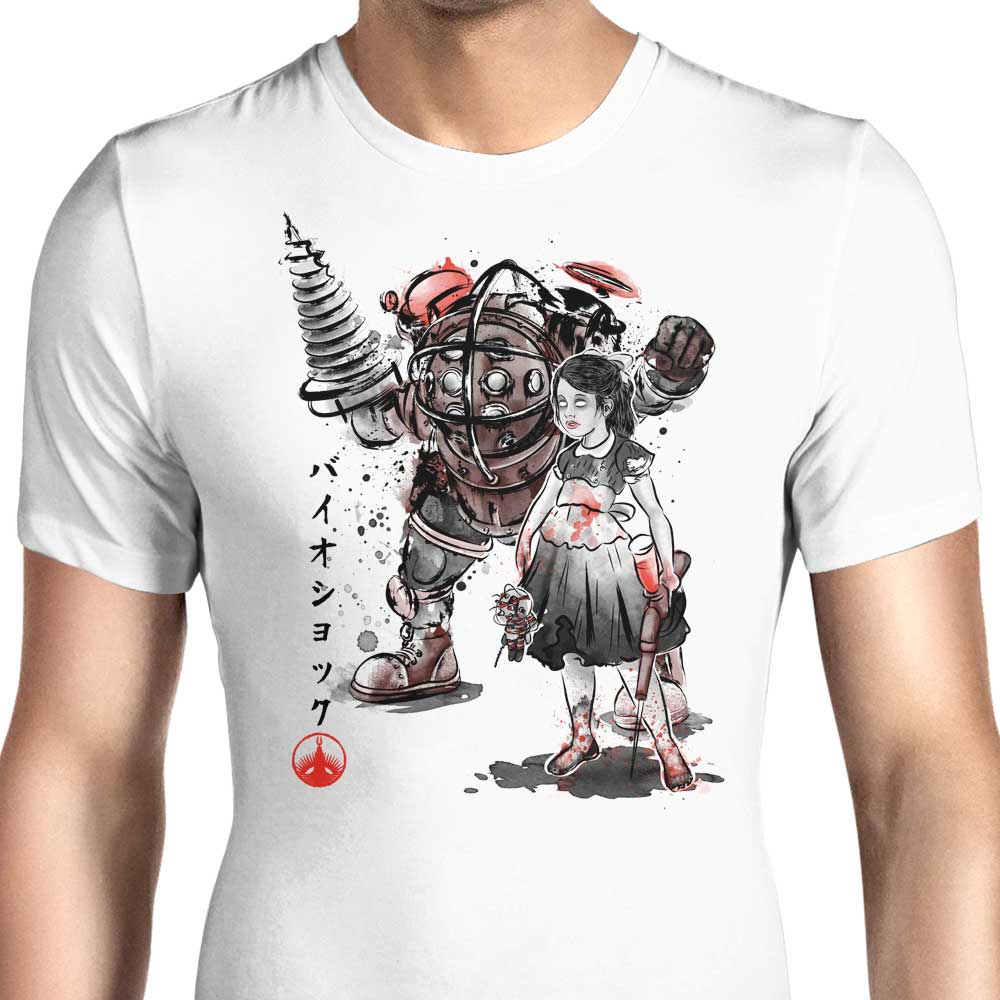Rapture Sumi-e Men's Apparel - Adult & Kids T-Shirts, Sweatshirts & Hoodies apparel design preview 1