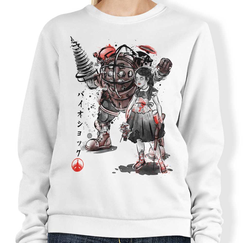 Rapture Sumi-e - Adult & Kids T-Shirts, Sweatshirts & Hoodies apparel design preview 1