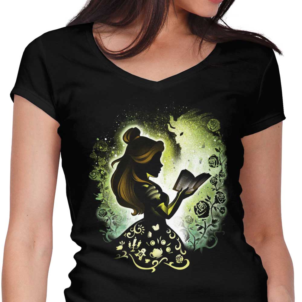 Read, Dream, Believe Women's V-Neck - Adult & Kids T-Shirts, Sweatshirts & Hoodies apparel design preview 1
