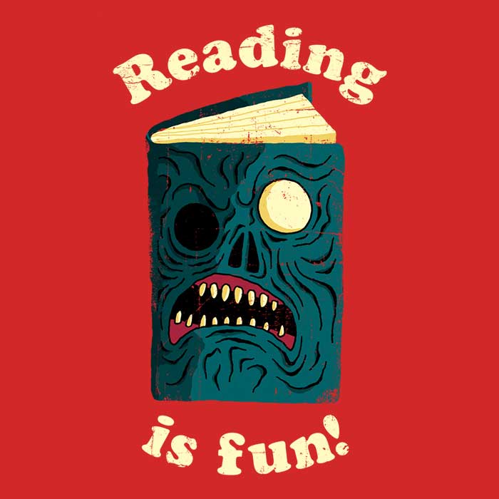 Reading is Fun Tank Top - Adult & Kids T-Shirts, Sweatshirts & Hoodies apparel design preview 2