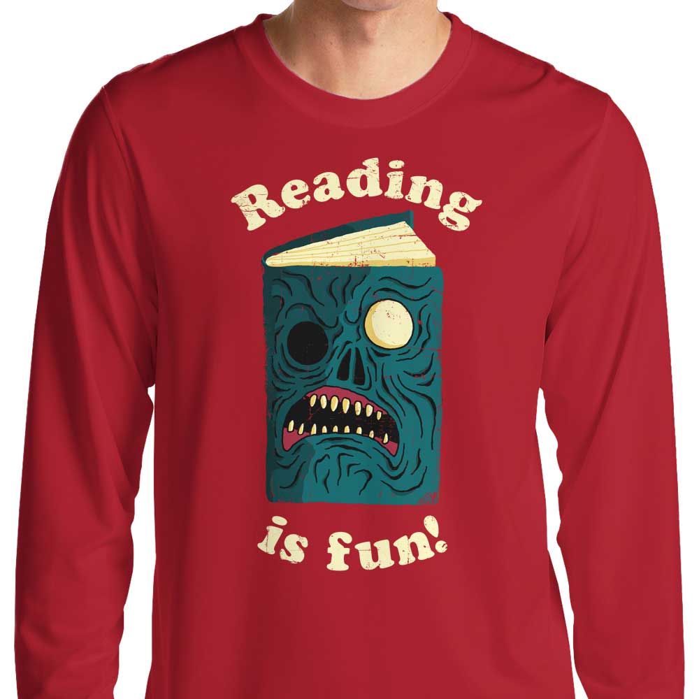 Reading is Fun - Adult & Kids T-Shirts, Sweatshirts & Hoodies apparel design preview 1