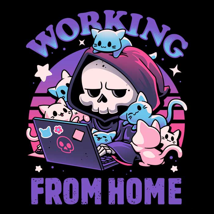 Reaper's Remote Realm Coasters - Adult & Kids T-Shirts, Sweatshirts & Hoodies apparel design preview 1