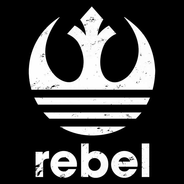 Rebel Classic (Alt) - Adult & Kids T-Shirts, Sweatshirts & Hoodies apparel design preview 2