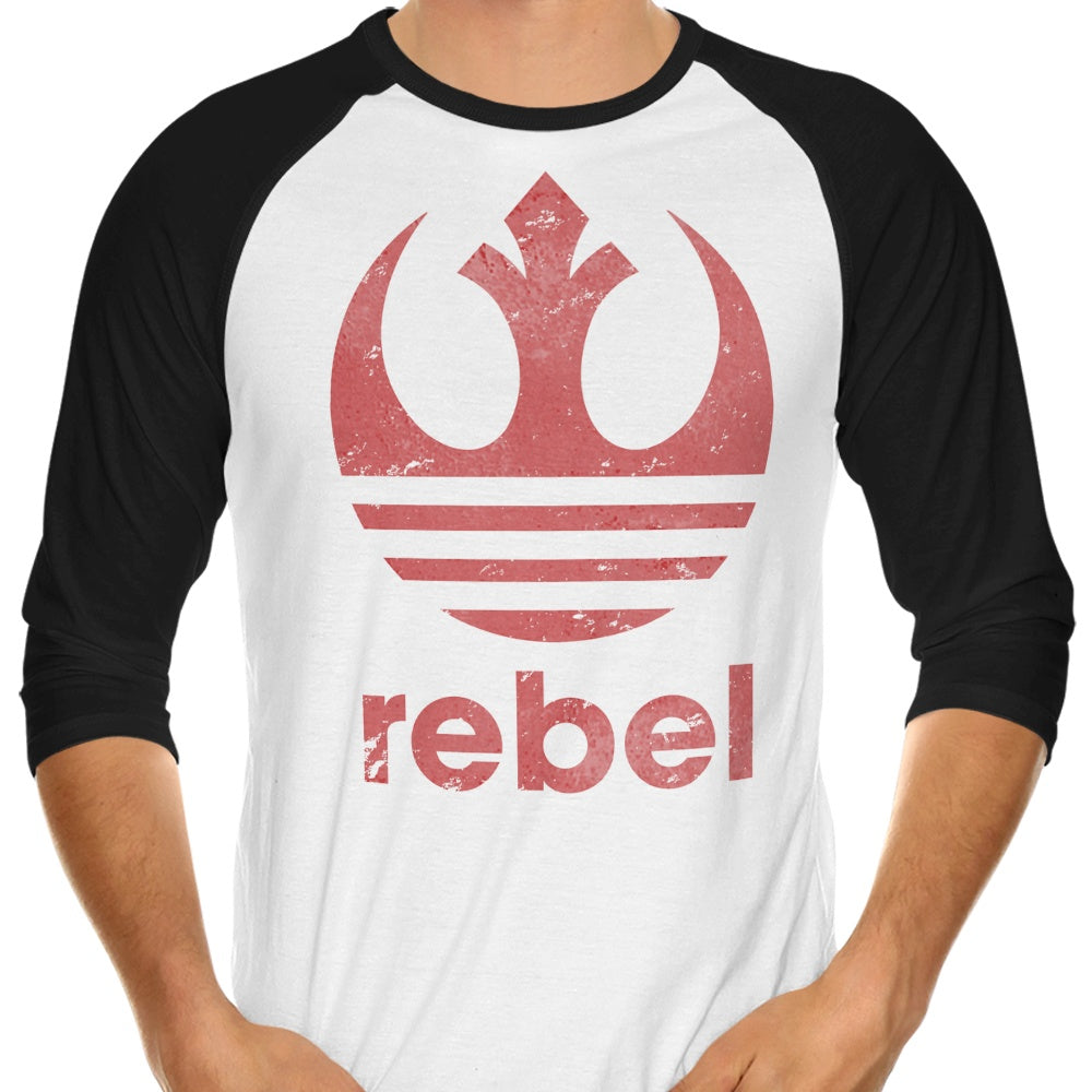 Rebel Classic 3/4 Sleeve Raglan - Adult & Kids T-Shirts, Sweatshirts & Hoodies apparel design preview 1