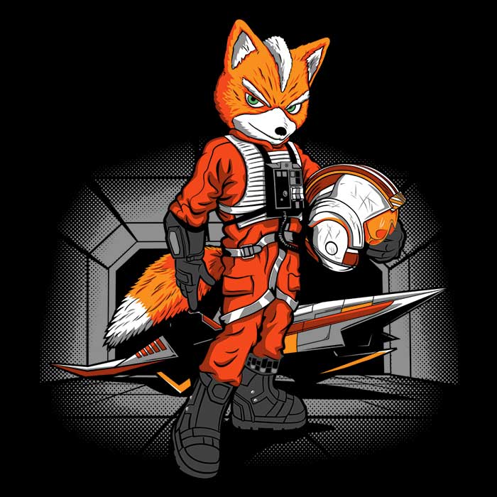 Rebel Fox Women's Apparel - Adult & Kids T-Shirts, Sweatshirts & Hoodies apparel design preview 2
