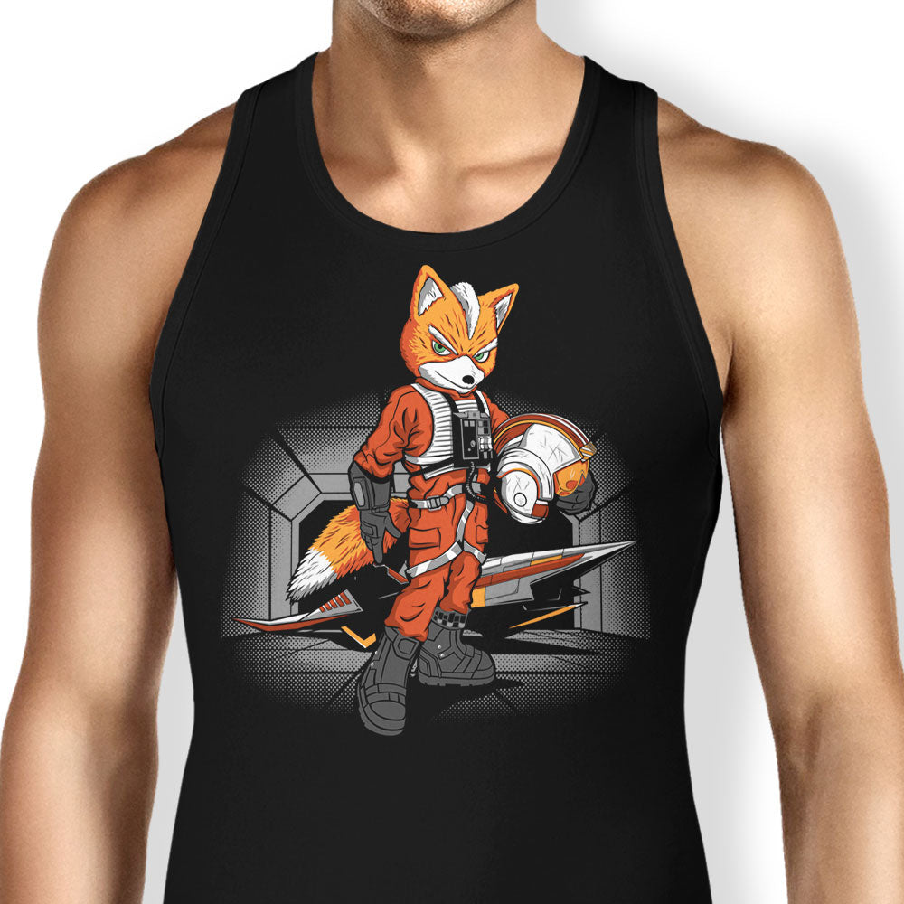 Rebel Fox Tank Top - Adult & Kids T-Shirts, Sweatshirts & Hoodies apparel design preview 1