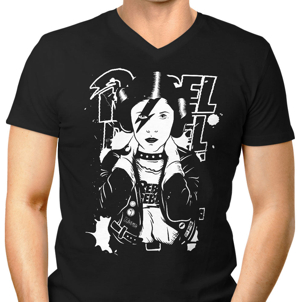 Rebel Men's V-Neck - Adult & Kids T-Shirts, Sweatshirts & Hoodies apparel design preview 1