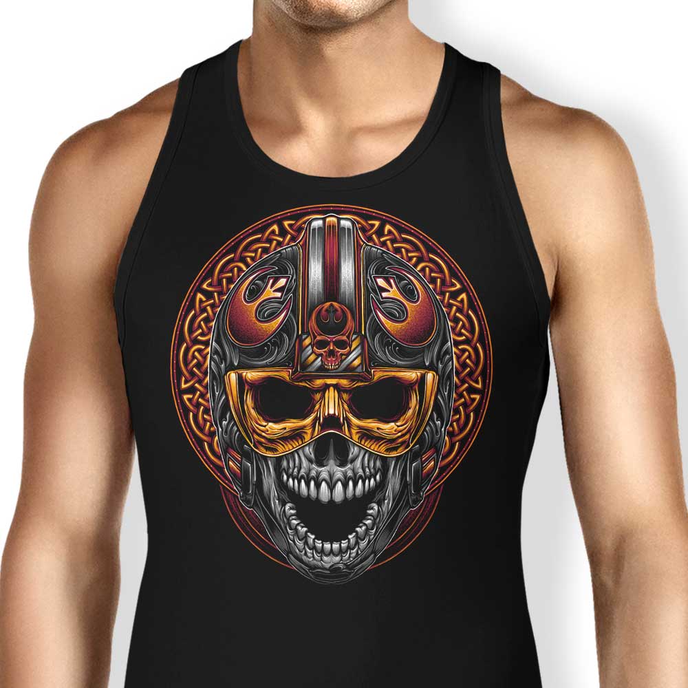 Rebel Skull Tank Top - Adult & Kids T-Shirts, Sweatshirts & Hoodies apparel design preview 1