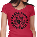 Rebel U Women's V-Neck - Adult & Kids T-Shirts, Sweatshirts & Hoodies apparel design preview 1