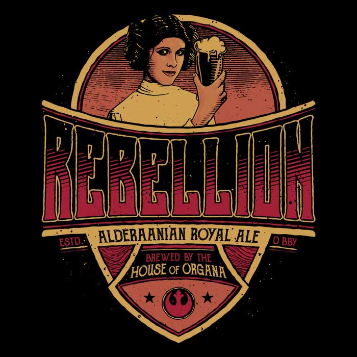 Rebellion Ale Men's Apparel - Adult & Kids T-Shirts, Sweatshirts & Hoodies apparel design preview 2