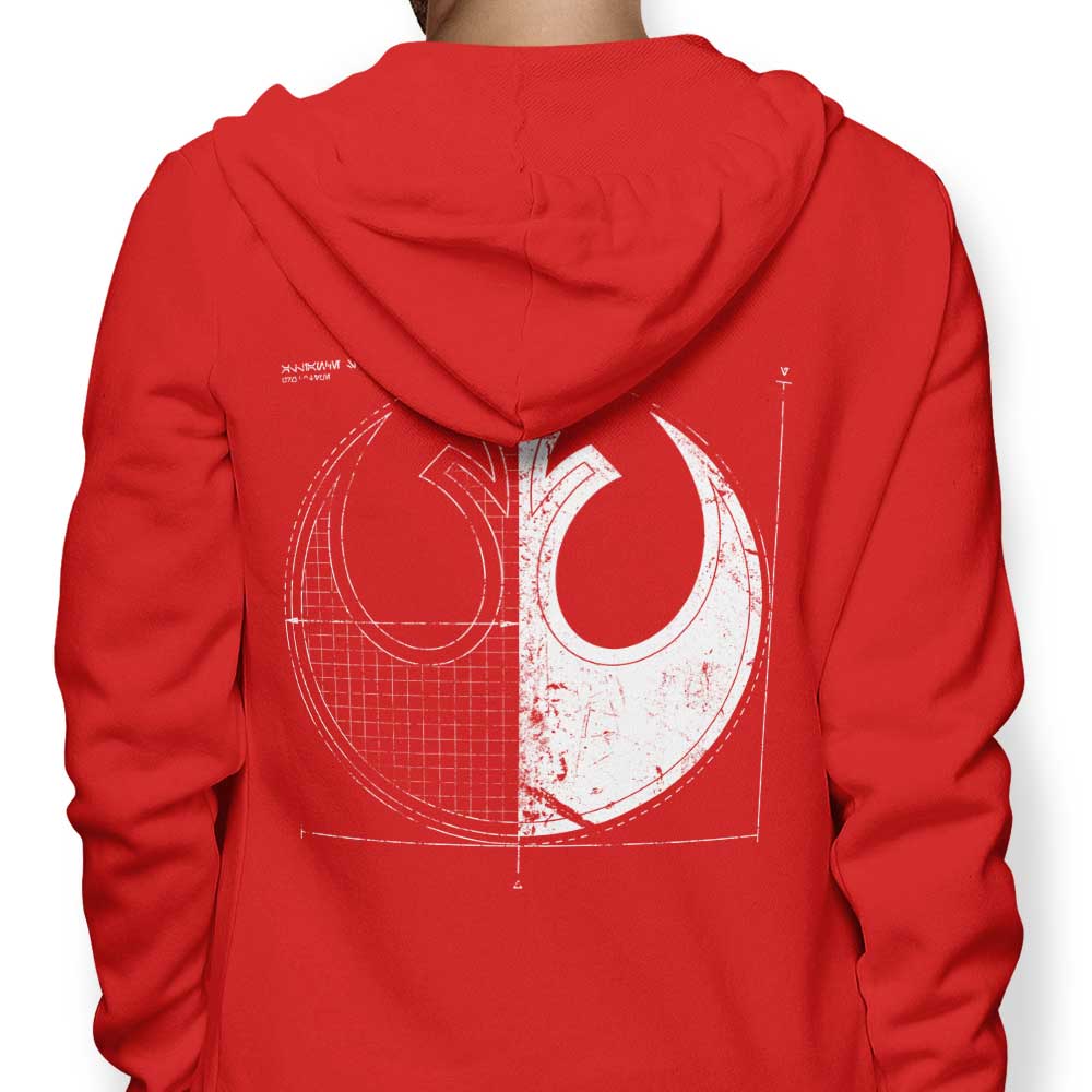 Rebellion Blueprint - Adult & Kids T-Shirts, Sweatshirts & Hoodies apparel design preview 1