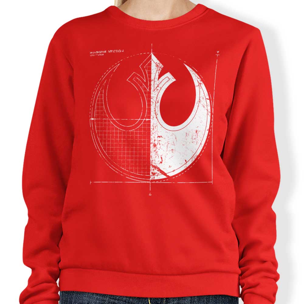 Rebellion Blueprint - Adult & Kids T-Shirts, Sweatshirts & Hoodies apparel design preview 1