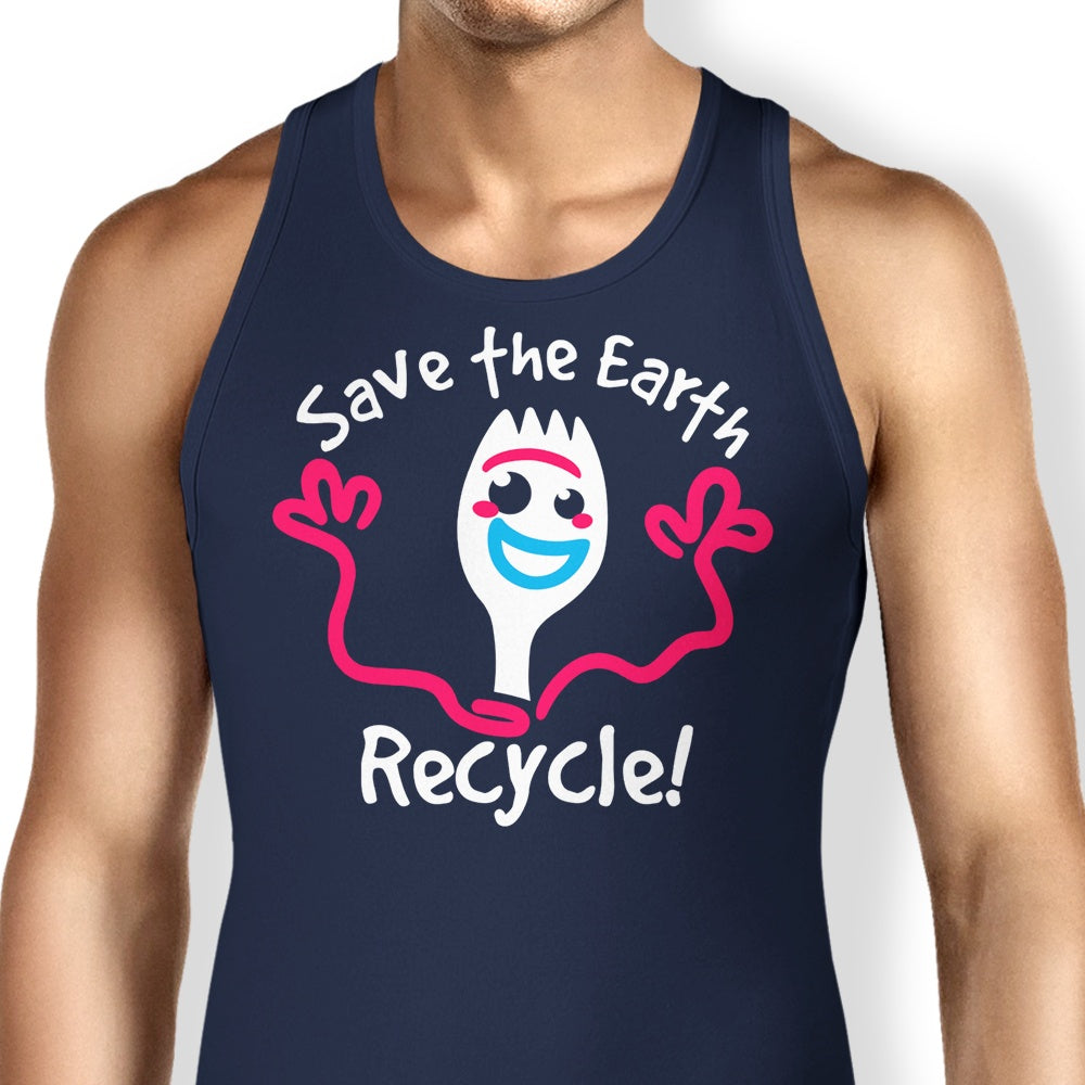 Recycle Tank Top - Adult & Kids T-Shirts, Sweatshirts & Hoodies apparel design preview 1