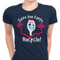 Recycle Women's Apparel - Adult & Kids T-Shirts, Sweatshirts & Hoodies apparel design preview 1
