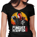 Red Castle Redemption Women's V-Neck - Adult & Kids T-Shirts, Sweatshirts & Hoodies apparel design preview 1