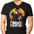 Red Castle Redemption Men's V-Neck - Adult & Kids T-Shirts, Sweatshirts & Hoodies apparel design preview 1