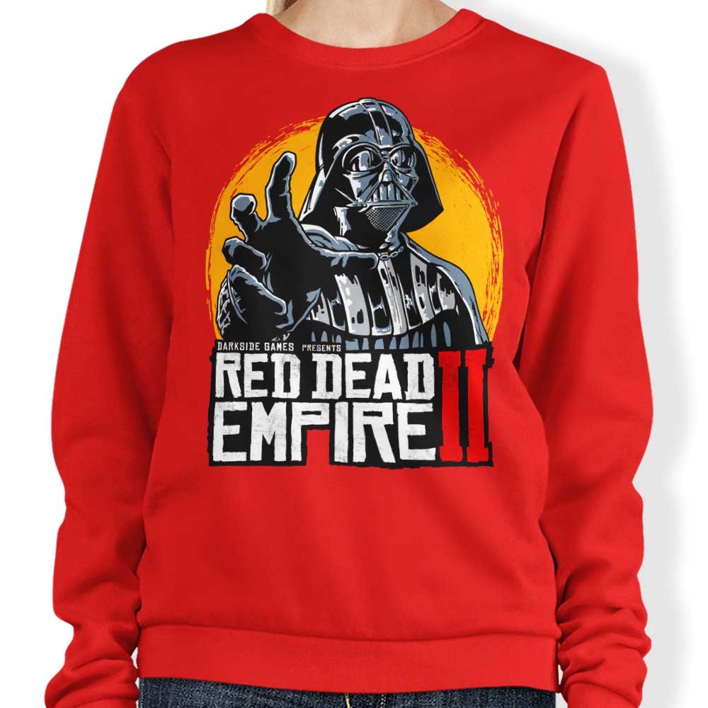 Red Dead Empire II - Adult & Kids T-Shirts, Sweatshirts & Hoodies apparel design preview 1