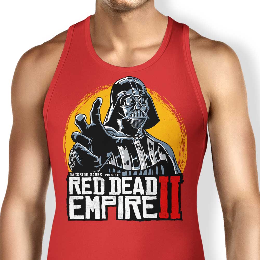 Red Dead Empire II Tank Top - Adult & Kids T-Shirts, Sweatshirts & Hoodies apparel design preview 1