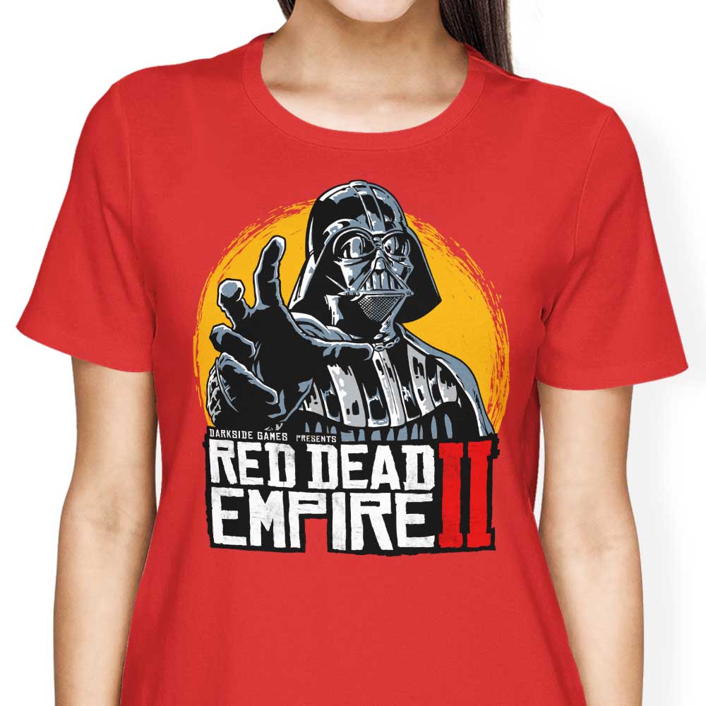 Red Dead Empire II Women's Apparel - Adult & Kids T-Shirts, Sweatshirts & Hoodies apparel design preview 2