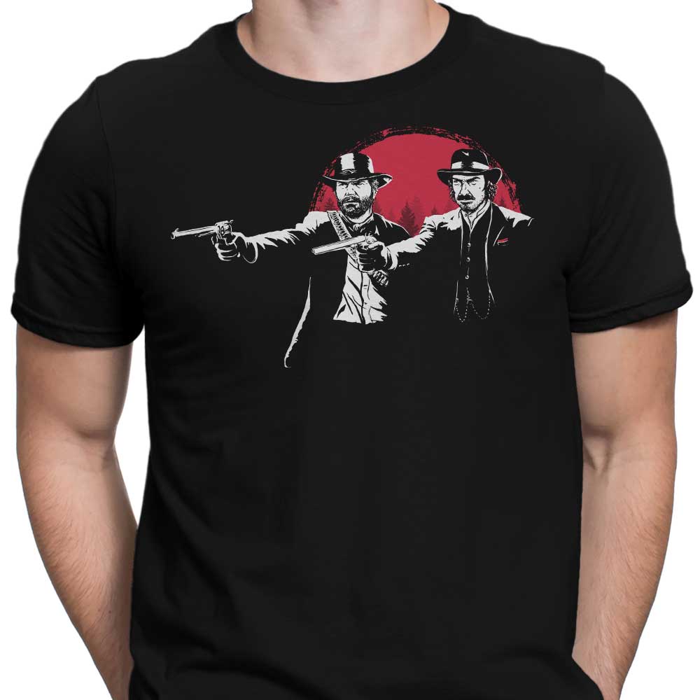 Red Dead Fiction Men's Apparel - Adult & Kids T-Shirts, Sweatshirts & Hoodies apparel design preview 2
