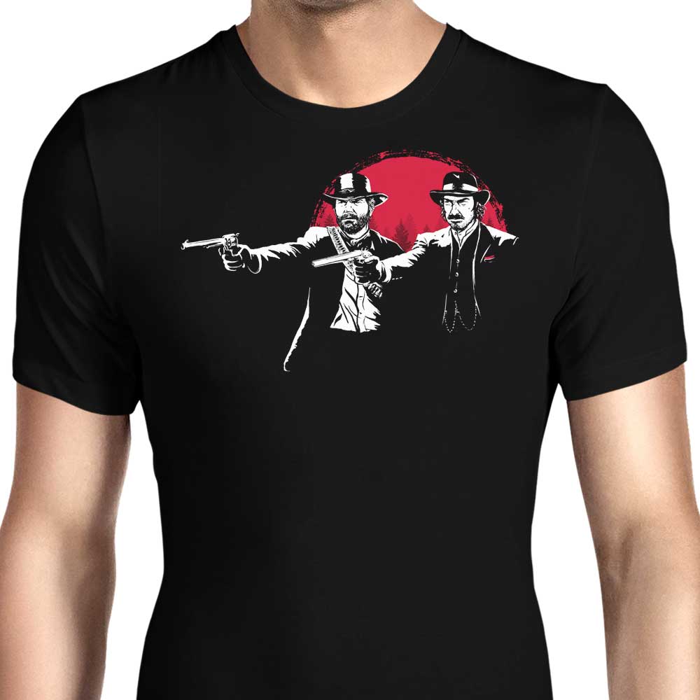 Red Dead Fiction Men's Apparel - Adult & Kids T-Shirts, Sweatshirts & Hoodies apparel design preview 1
