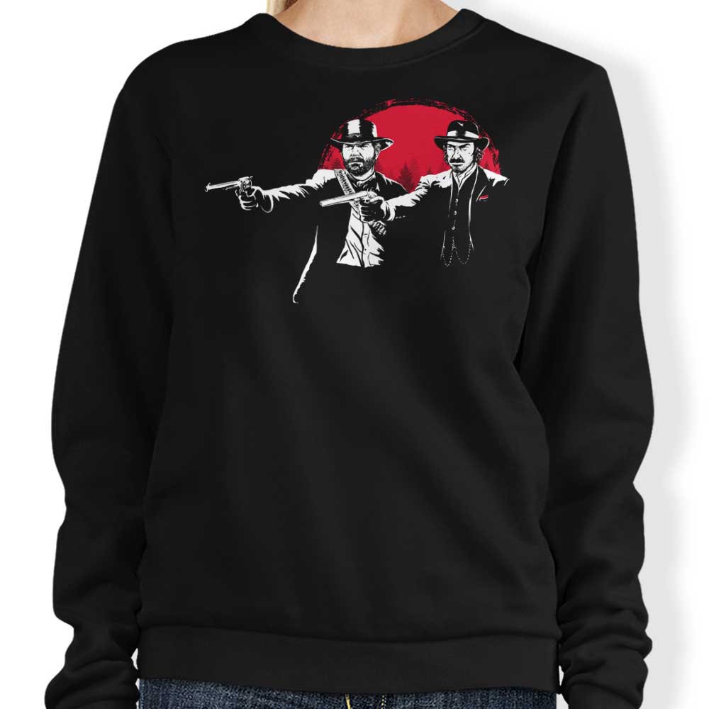 Red Dead Fiction - Adult & Kids T-Shirts, Sweatshirts & Hoodies apparel design preview 1