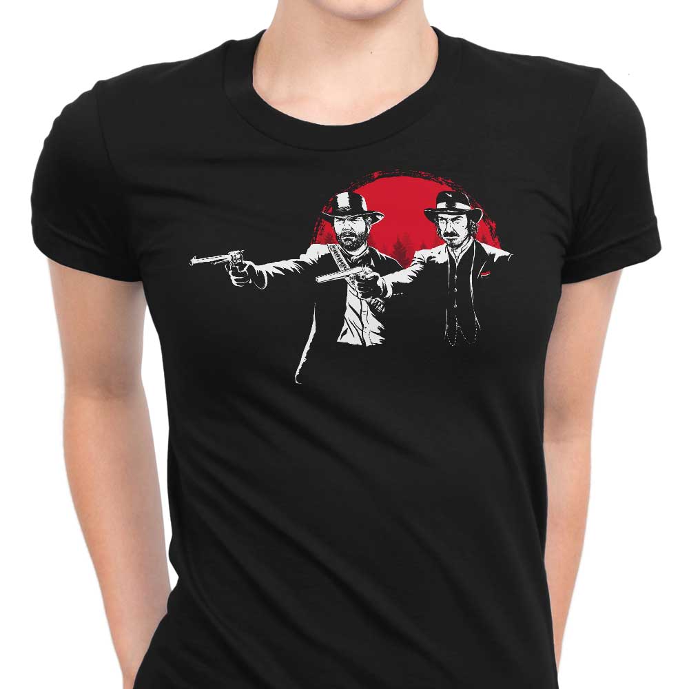 Red Dead Fiction Women's Apparel - Adult & Kids T-Shirts, Sweatshirts & Hoodies apparel design preview 1