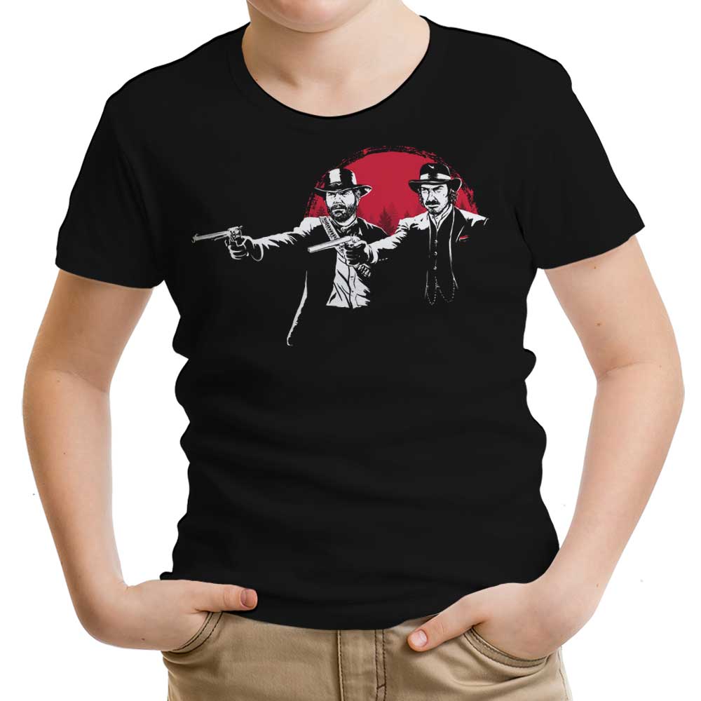 Red Dead Fiction Youth Apparel - Adult & Kids T-Shirts, Sweatshirts & Hoodies apparel design preview 1