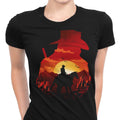 Red Dead Sunset Women's Apparel - Adult & Kids T-Shirts, Sweatshirts & Hoodies apparel design preview 1