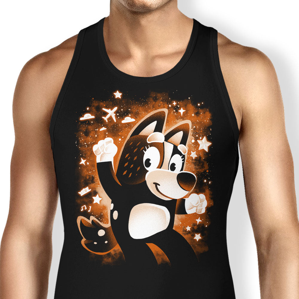 Red Dog Mom Tank Top - Adult & Kids T-Shirts, Sweatshirts & Hoodies apparel design preview 1