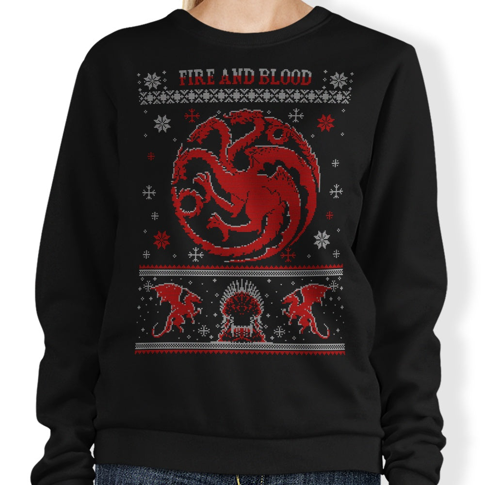 Red Dragon Sweater - Adult & Kids T-Shirts, Sweatshirts & Hoodies apparel design preview 1