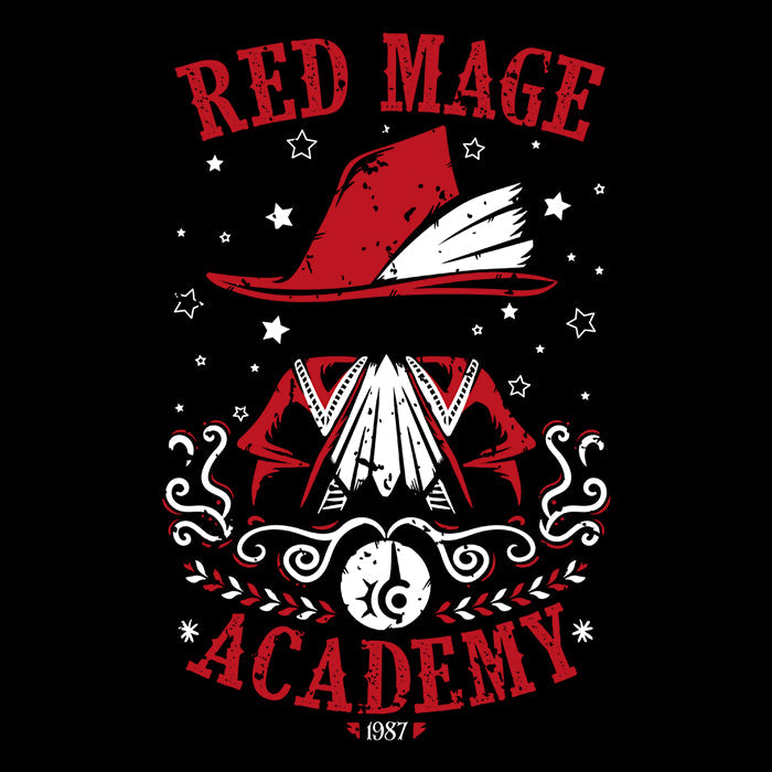 Red Mage Academy Men's Apparel - Adult & Kids T-Shirts, Sweatshirts & Hoodies apparel design preview 2