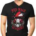 Red Mage Academy Men's V-Neck - Adult & Kids T-Shirts, Sweatshirts & Hoodies apparel design preview 1