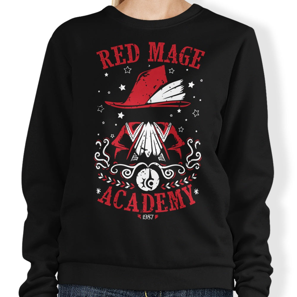 Red Mage Academy - Adult & Kids T-Shirts, Sweatshirts & Hoodies apparel design preview 1