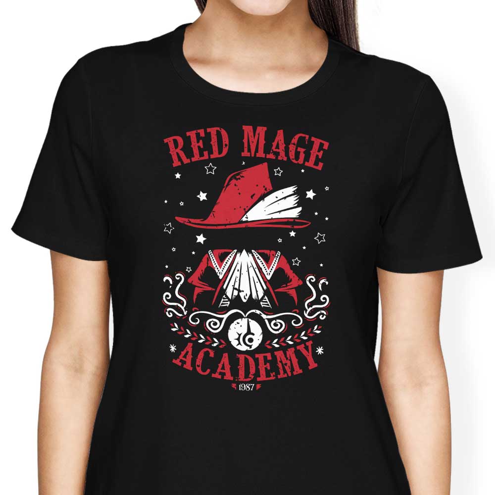 Red Mage Academy Women's Apparel - Adult & Kids T-Shirts, Sweatshirts & Hoodies apparel design preview 2