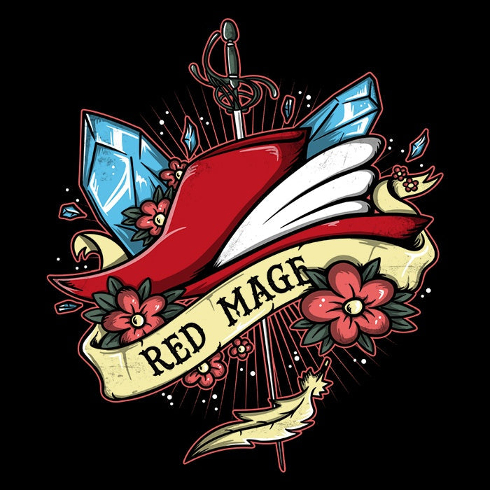 Red Magical Arts - Adult & Kids T-Shirts, Sweatshirts & Hoodies apparel design preview 2