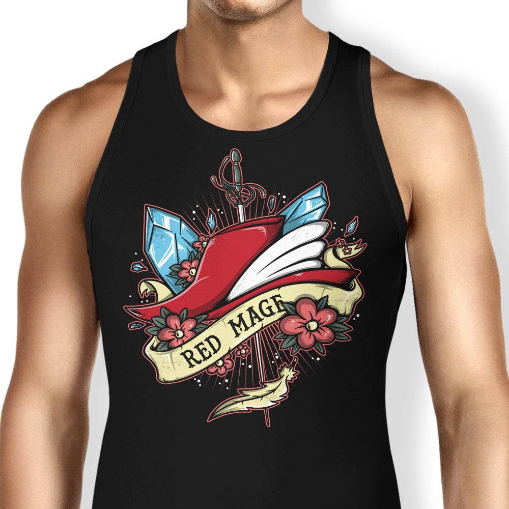 Red Magical Arts Tank Top - Adult & Kids T-Shirts, Sweatshirts & Hoodies apparel design preview 1