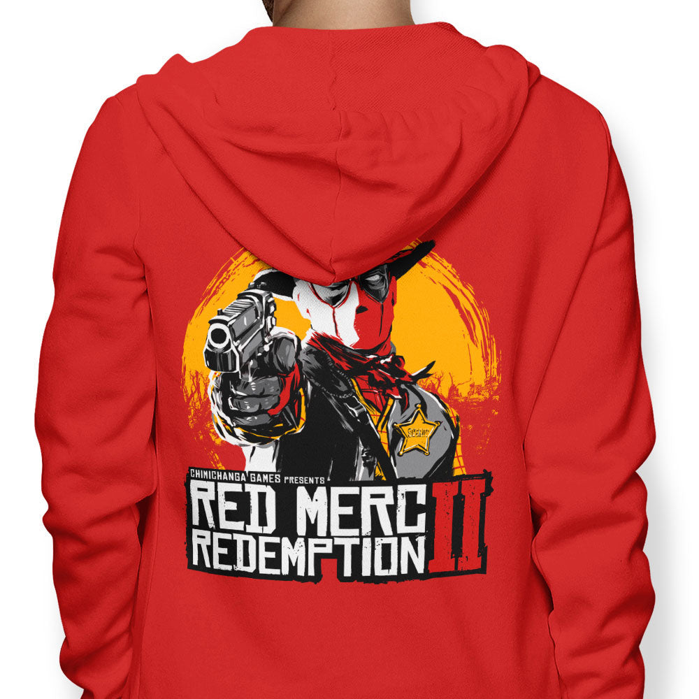 Red Merc Redemption - Adult & Kids T-Shirts, Sweatshirts & Hoodies apparel design preview 1
