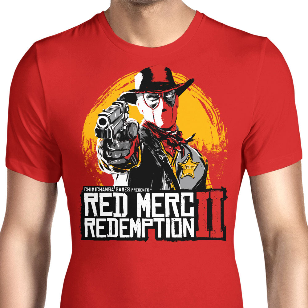 Red Merc Redemption Men's Apparel - Adult & Kids T-Shirts, Sweatshirts & Hoodies apparel design preview 1