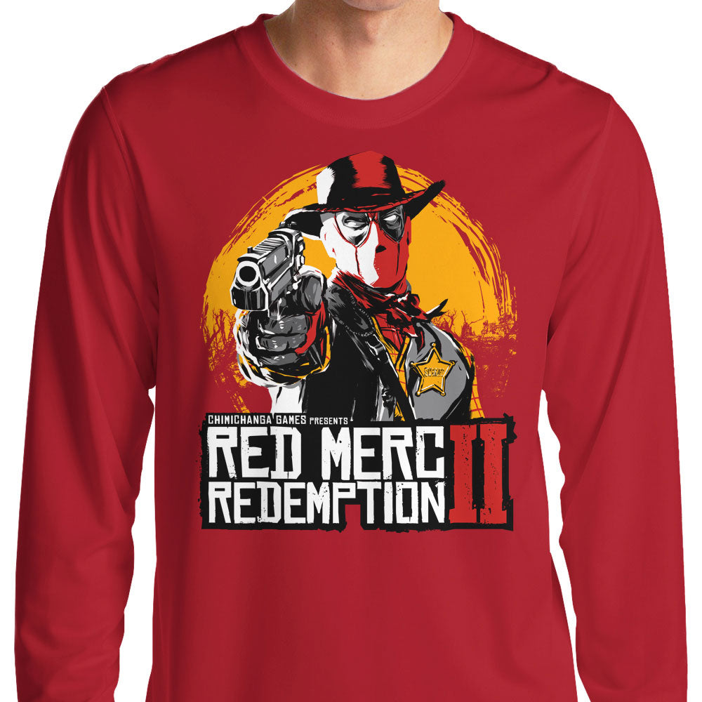 Red Merc Redemption - Adult & Kids T-Shirts, Sweatshirts & Hoodies apparel design preview 1