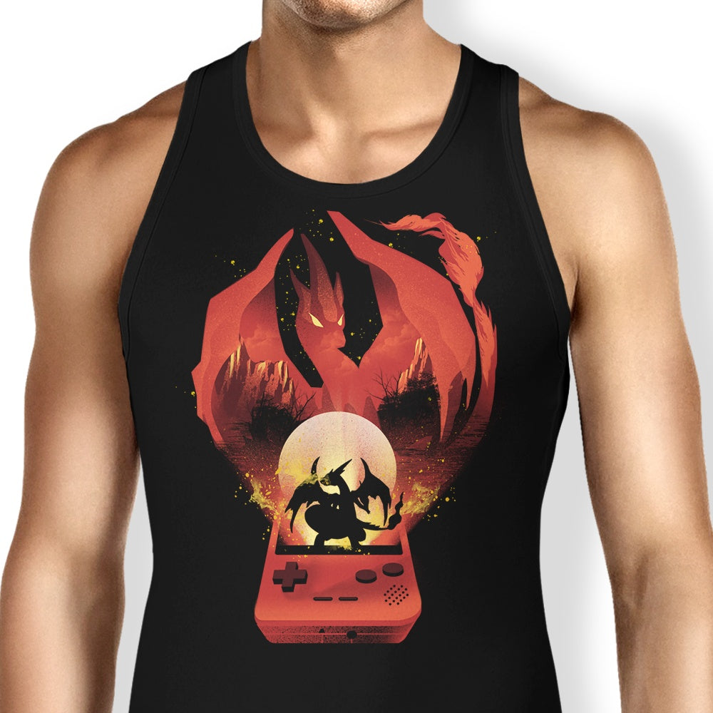 Red Pocket Gaming Tank Top - Adult & Kids T-Shirts, Sweatshirts & Hoodies apparel design preview 1