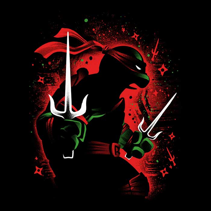 Red Rebel Ninja Tank Top - Adult & Kids T-Shirts, Sweatshirts & Hoodies apparel design preview 2