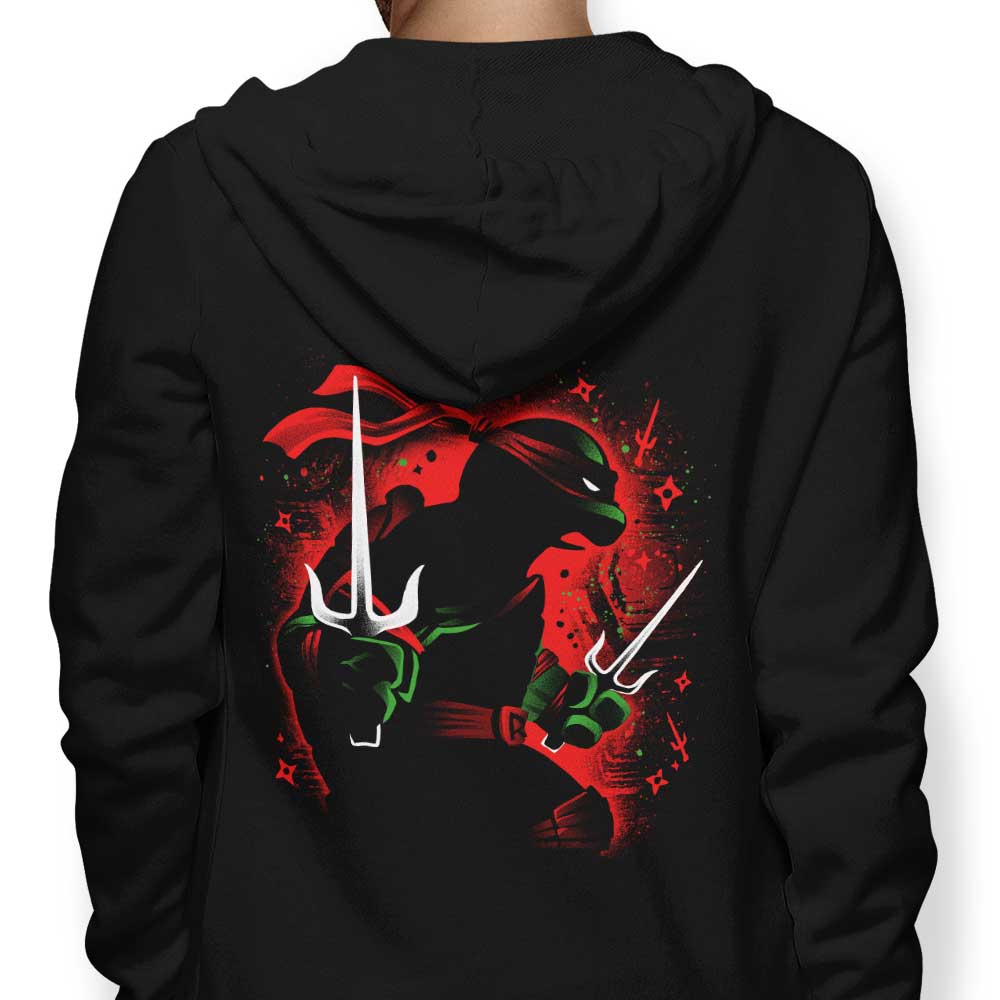 Red Rebel Ninja - Adult & Kids T-Shirts, Sweatshirts & Hoodies apparel design preview 1