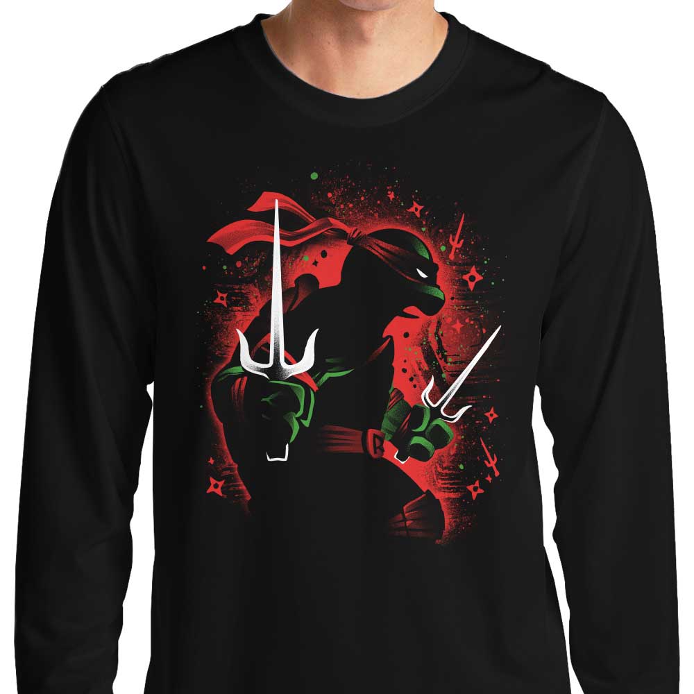 Red Rebel Ninja - Adult & Kids T-Shirts, Sweatshirts & Hoodies apparel design preview 1