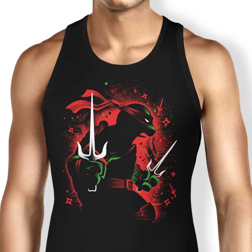 Red Rebel Ninja Tank Top - Adult & Kids T-Shirts, Sweatshirts & Hoodies apparel design preview 1