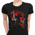 Red Rebel Ninja Women's Apparel - Adult & Kids T-Shirts, Sweatshirts & Hoodies apparel design preview 1