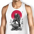 Red Sun Hunter Tank Top - Adult & Kids T-Shirts, Sweatshirts & Hoodies apparel design preview 1