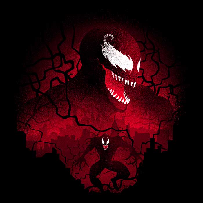 Red Symbiote Tank Top - Adult & Kids T-Shirts, Sweatshirts & Hoodies apparel design preview 2